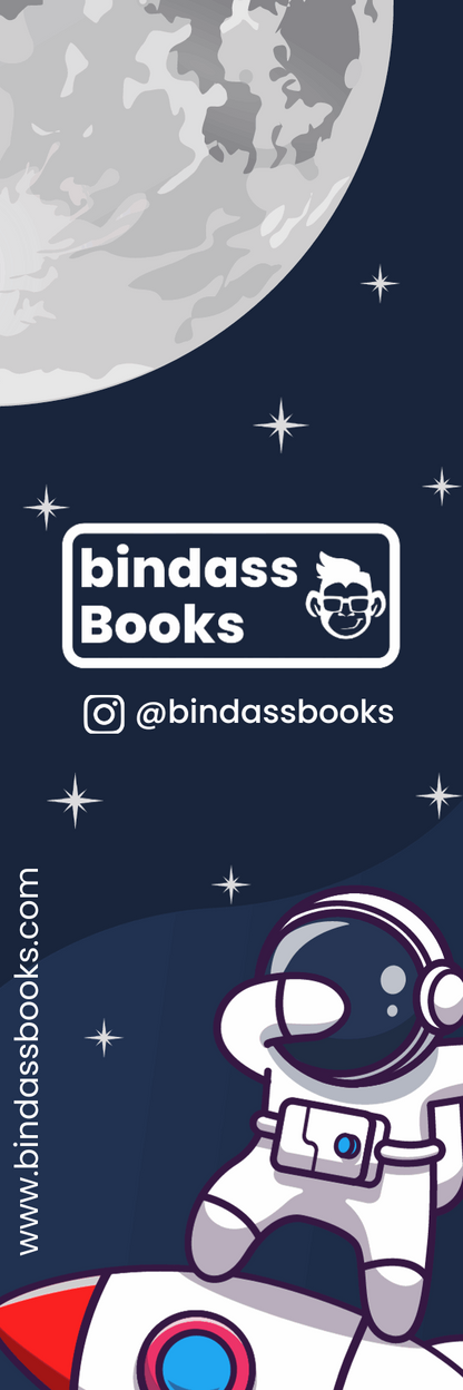 Bindass Books Exclusive Bookmarks Pack of 4